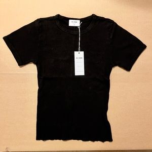 Women's RE/DONE '90s Rib Cap Sleeve Tee - New with tags